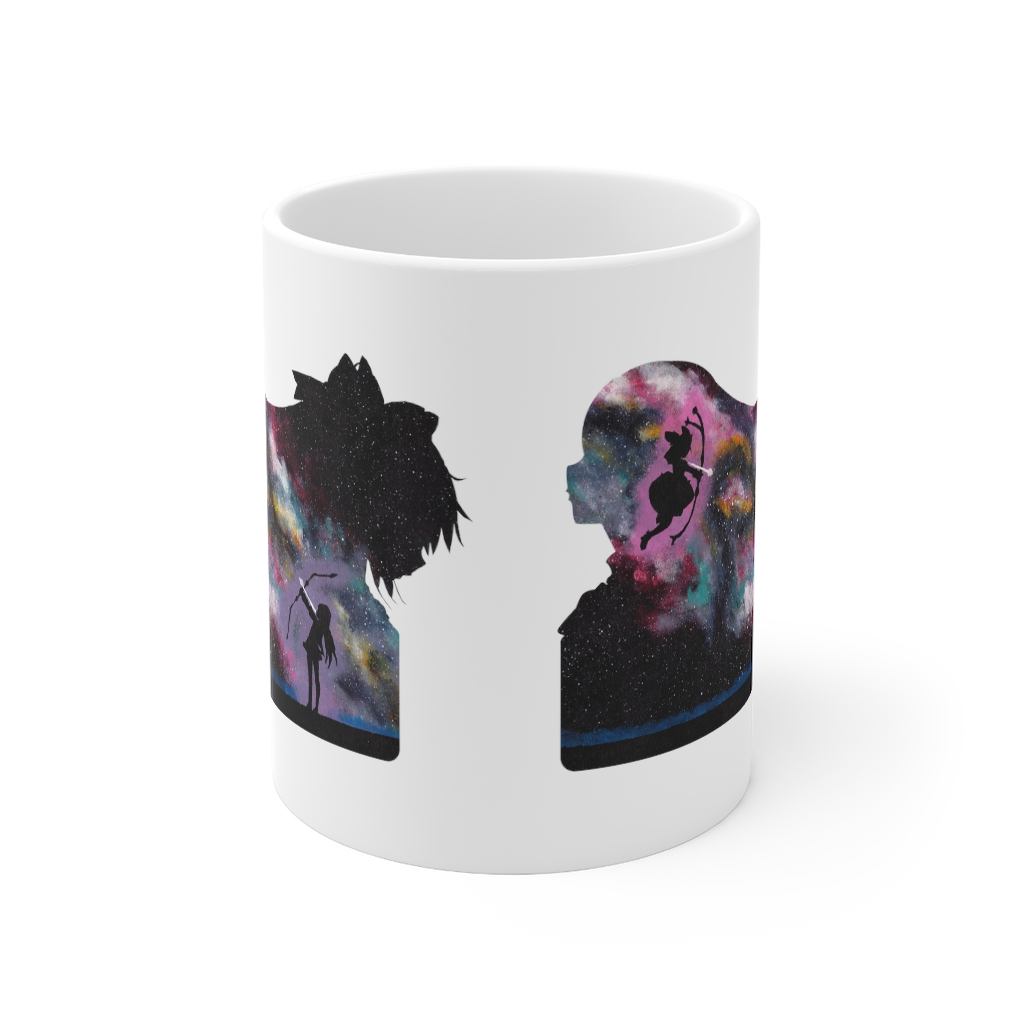 White Mug 11oz - The Space Between Our Ideals