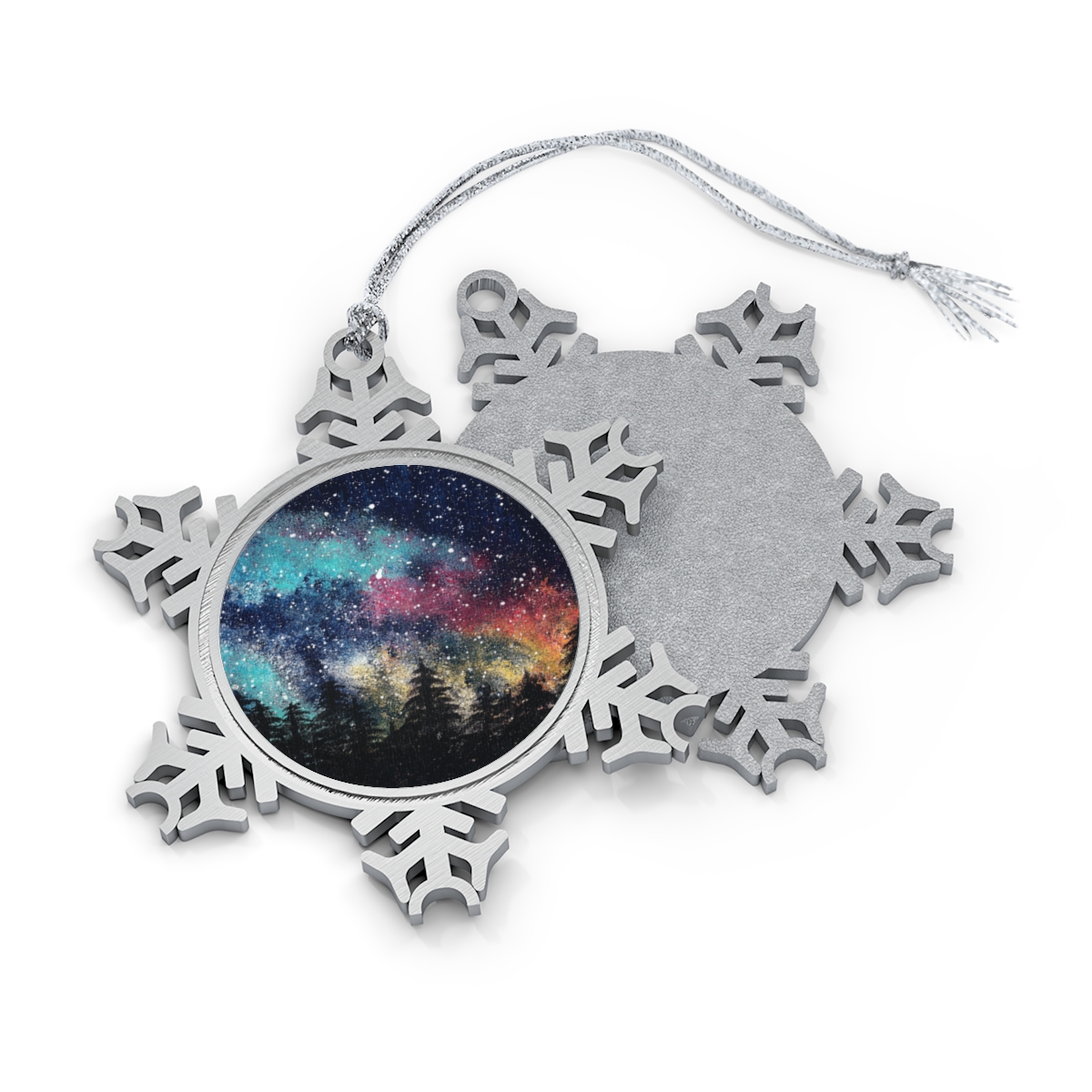 Pewter Snowflake Ornament - Big Sky Country
