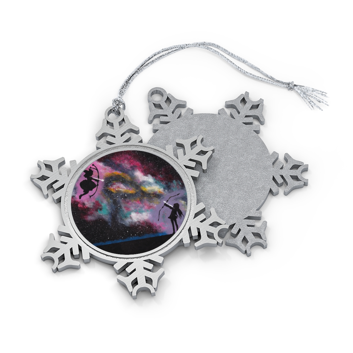 Pewter Snowflake Ornament - The Space Between Our Ideals