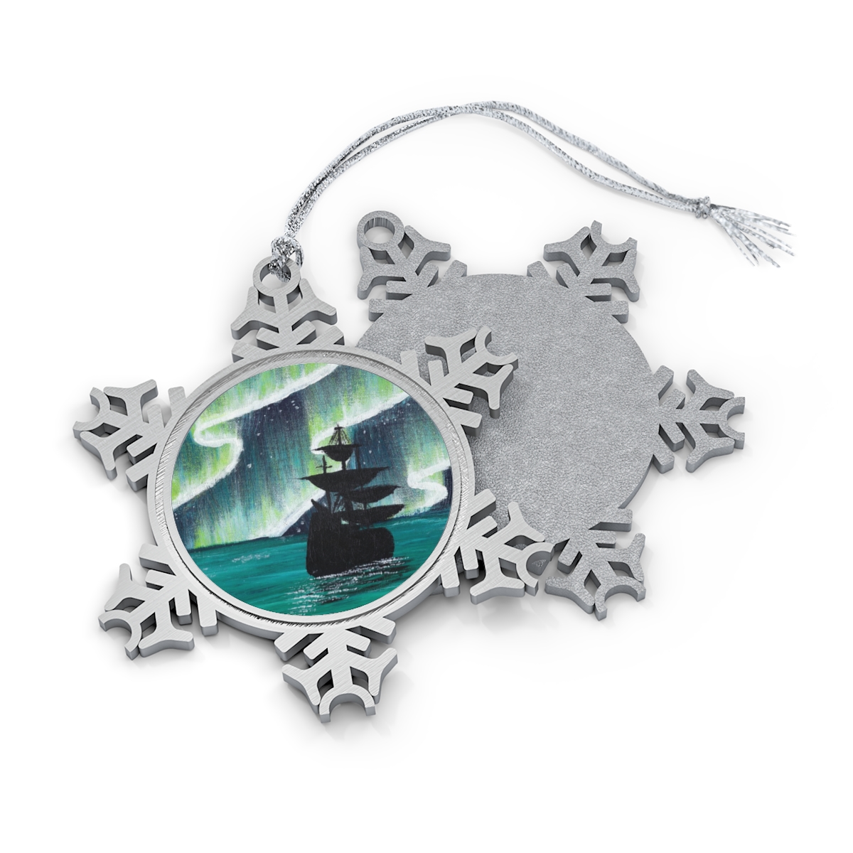 Pewter Snowflake Ornament - The Witch of November