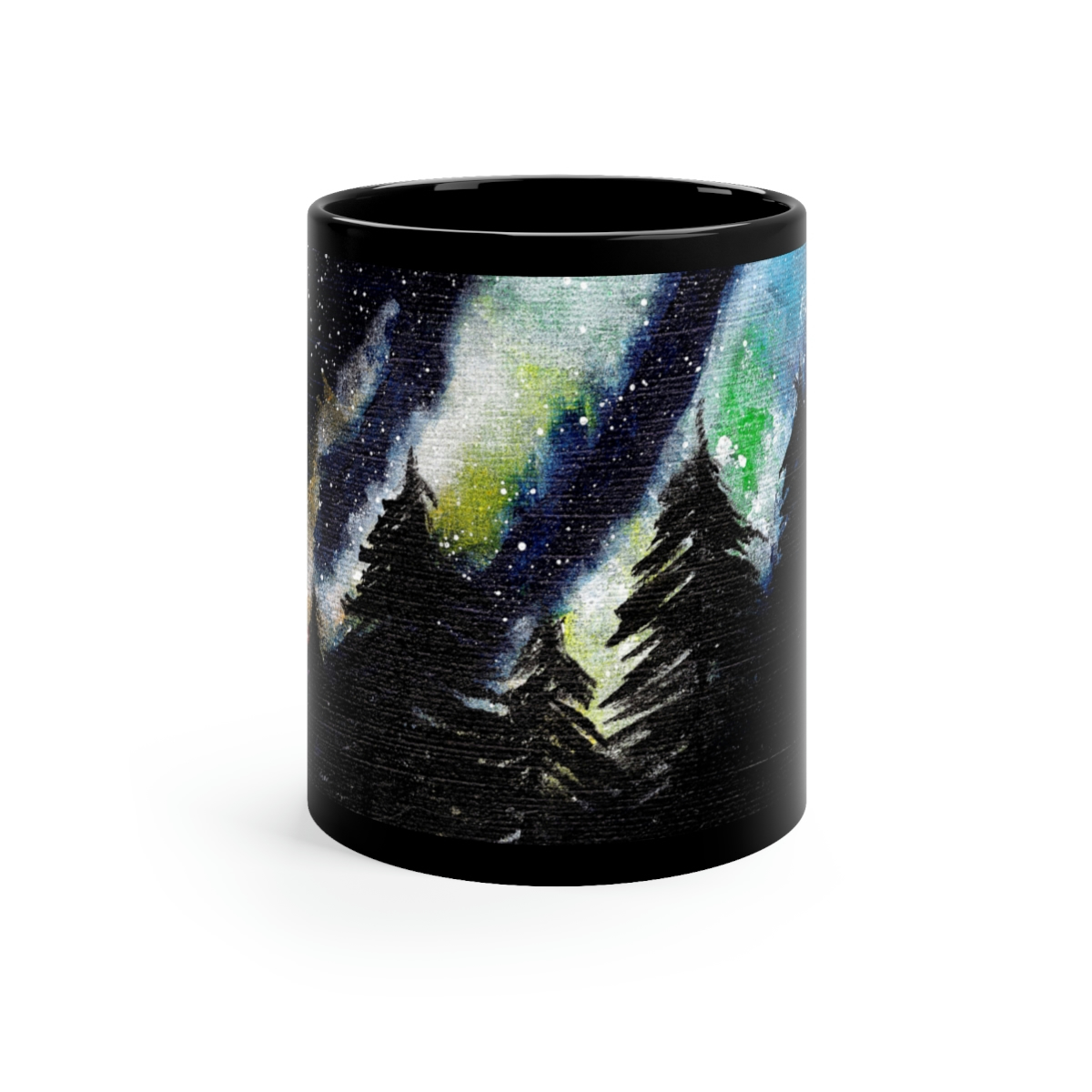 Black mug 11oz - Colors of the Wind