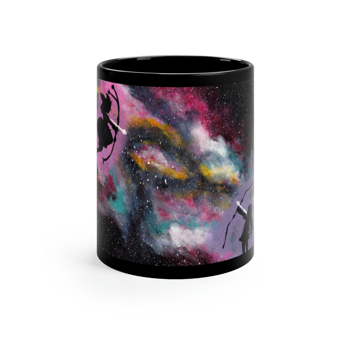 Black mug 11oz - The Space Between Our Ideals