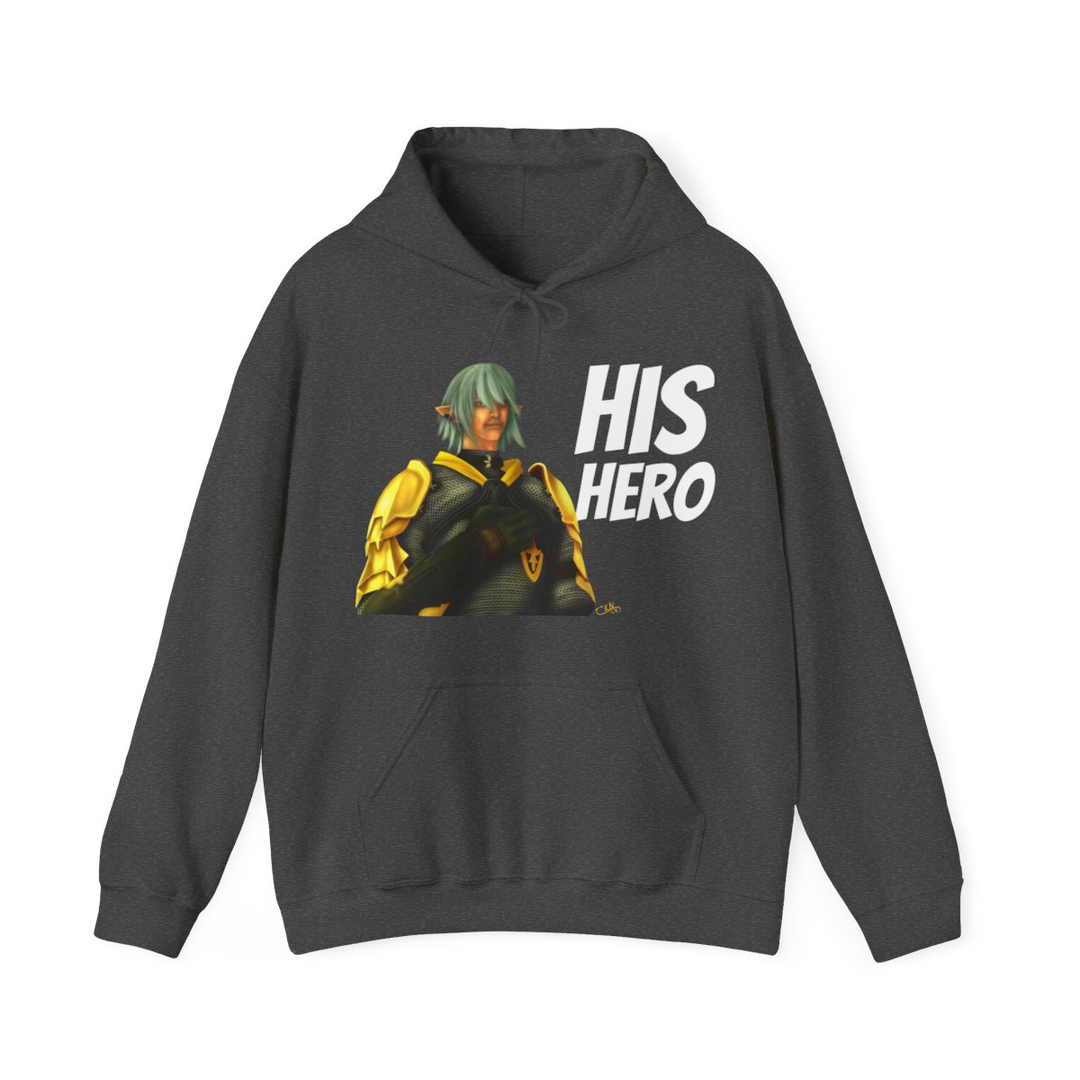 Hooded Sweatshirt - A Knight's Calling - Hero